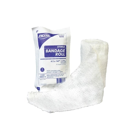 Dukal Non-Sterile- Bandage Roll- 4.5 in.- 6-ply 545